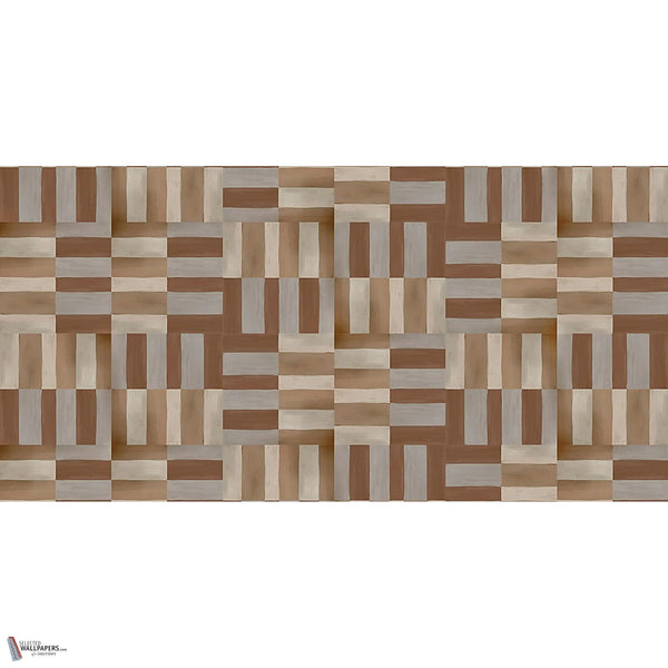 Siena wallpaper in Mattone by Tecnografica — full design