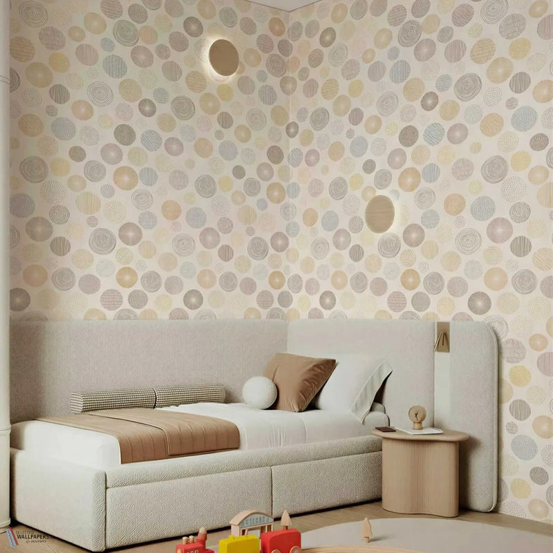 Soleluna wallpaper by Tecnografica — interior
