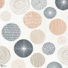 Soleluna wallpaper in Sunset by Tecnografica — colour swatch
