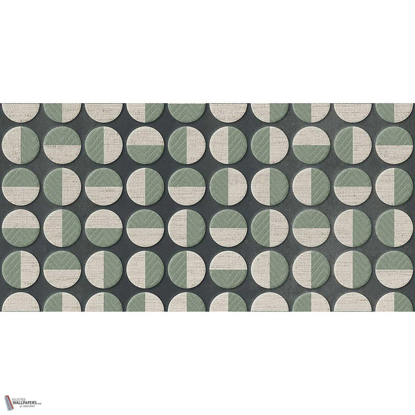 Sphere wallpaper in Green by Tecnografica — full design
