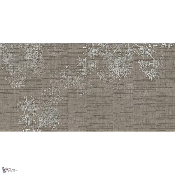 Sumi wallpaper in Walnut by Tecnografica — full design