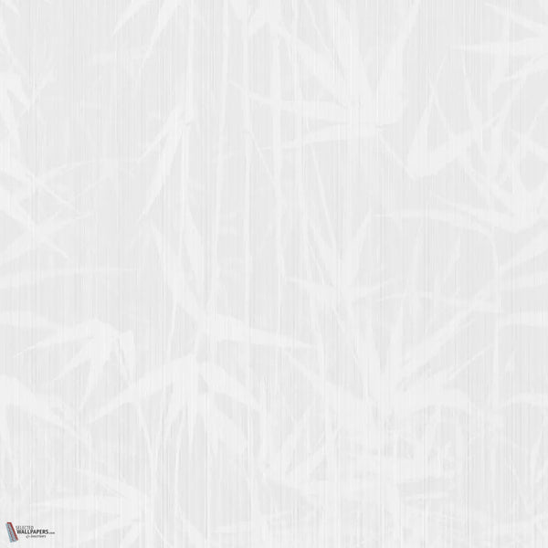 Sun-Tzu Oasis Tapete in Foggy White A von Tecnografica — Farbmuster