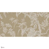 Textile Grove behang in Beige A van Tecnografica — volledig ontwerp