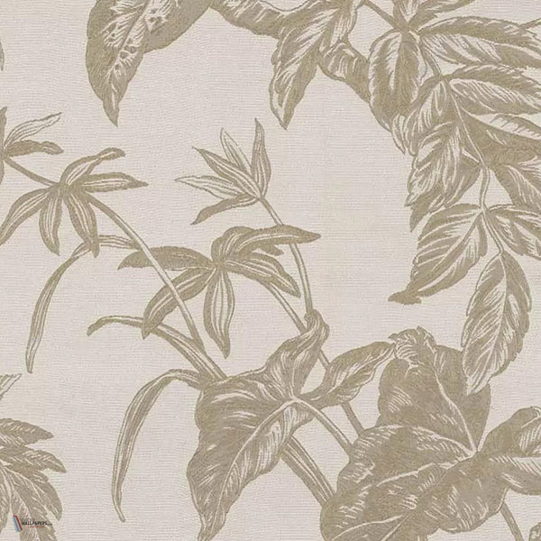 Textile Grove behang in Beige B van Tecnografica — kleurstaal