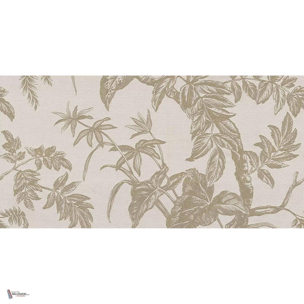 Textile Grove behang in Beige B van Tecnografica — volledig ontwerp