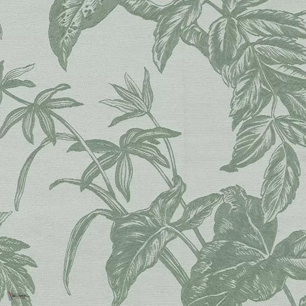 Textile Grove behang in Green B van Tecnografica — kleurstaal
