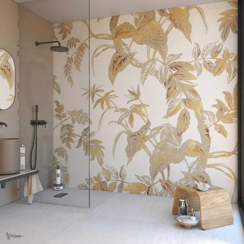 Textile Grove behang van Tecnografica — interieur