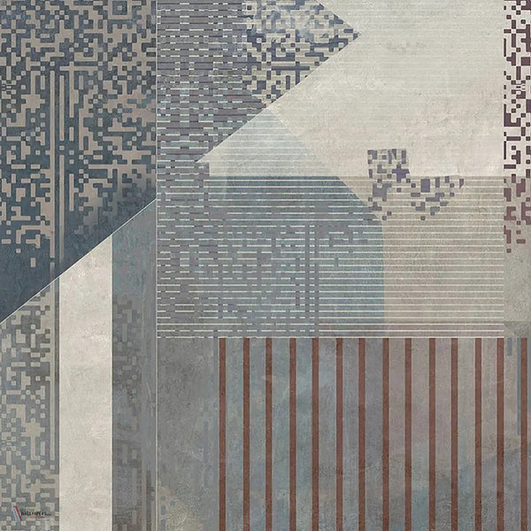 Tracks behang in Blue-Grey A van Tecnografica — kleurstaal