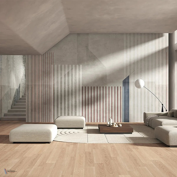 Tracks behang van Tecnografica — interieur