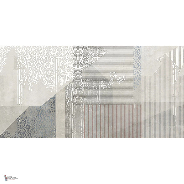 Tracks behang in White-Grey A van Tecnografica — volledig ontwerp