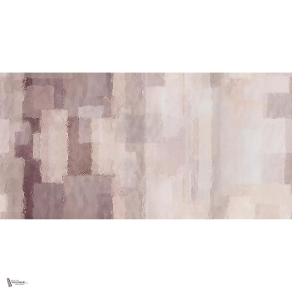 Urban Blur behang in Rosewood van Tecnografica — volledig ontwerp