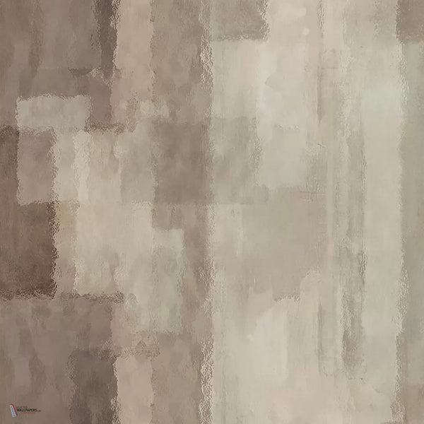 Urban Blur behang in Terracotta van Tecnografica — kleurstaal