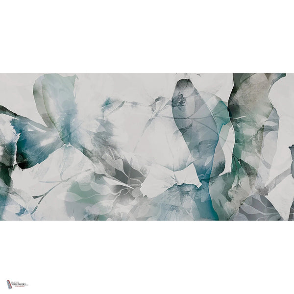 Veil behang in Alpine Teal van Tecnografica — volledig ontwerp