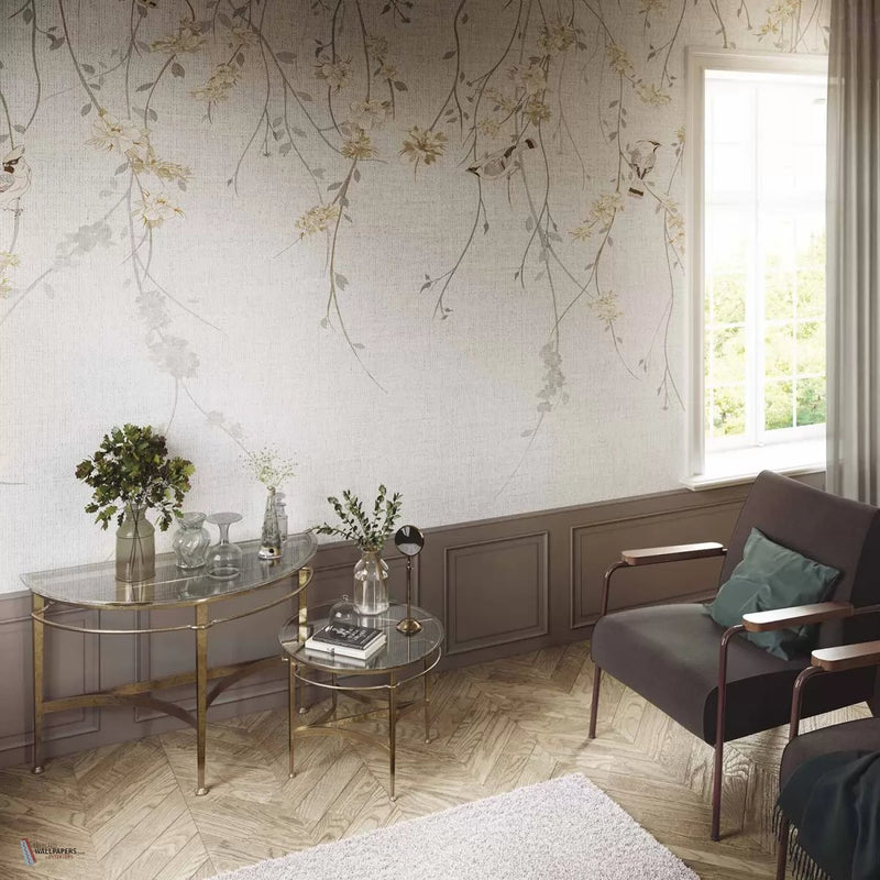 Waxwing wallpaper by Tecnografica — interior