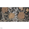 Wildflowers wallpaper in Black by Tecnografica — full design