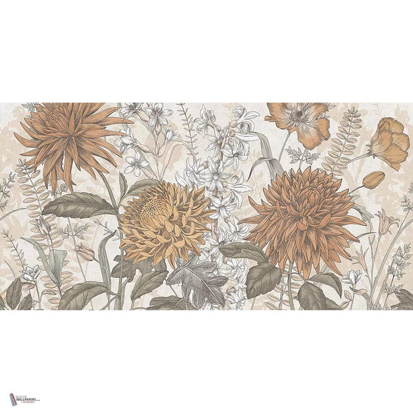 Wildflowers wallpaper in Color by Tecnografica — full design