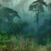 Yage behang in Amazzonia Green van Tecnografica — kleurstaal