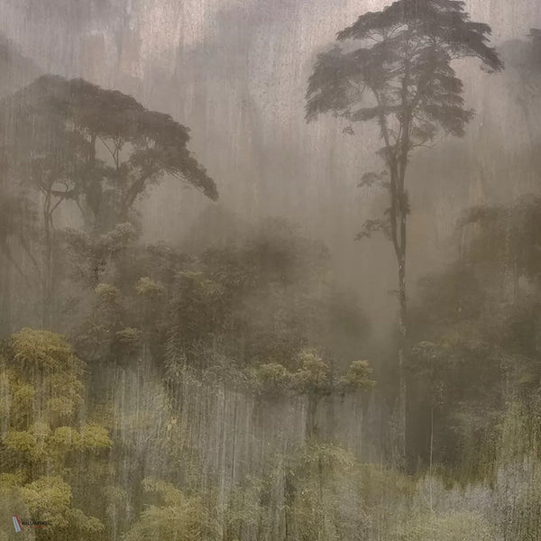 Yage behang in Sepia van Tecnografica — kleurstaal