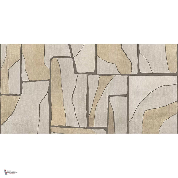 Yakouba wallpaper in Brown by Tecnografica — full design