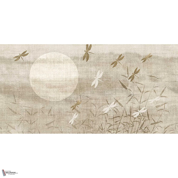 Yuki behang in Bamboo A van Tecnografica — volledig ontwerp