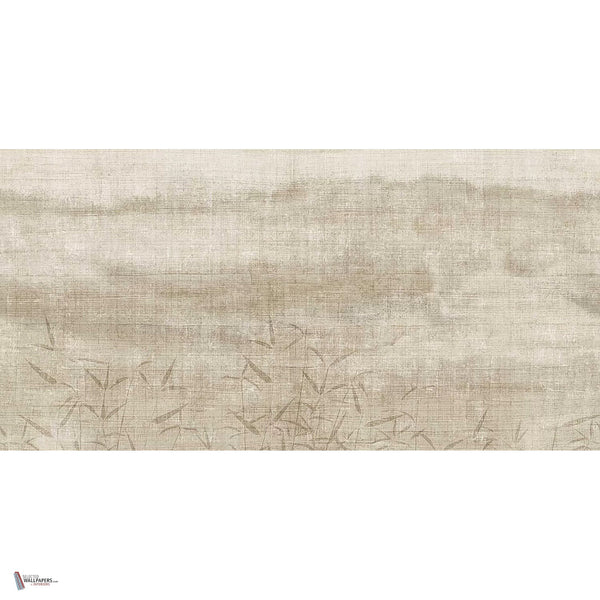 Yuki behang in Bamboo B van Tecnografica — volledig ontwerp