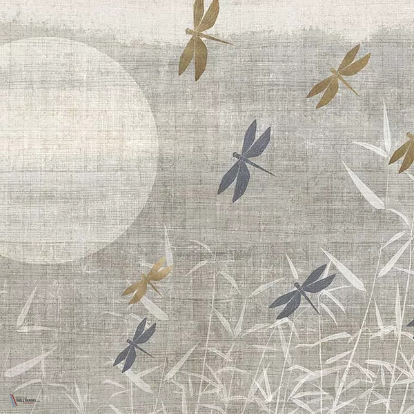 Yuki behang in Fog A van Tecnografica — kleurstaal