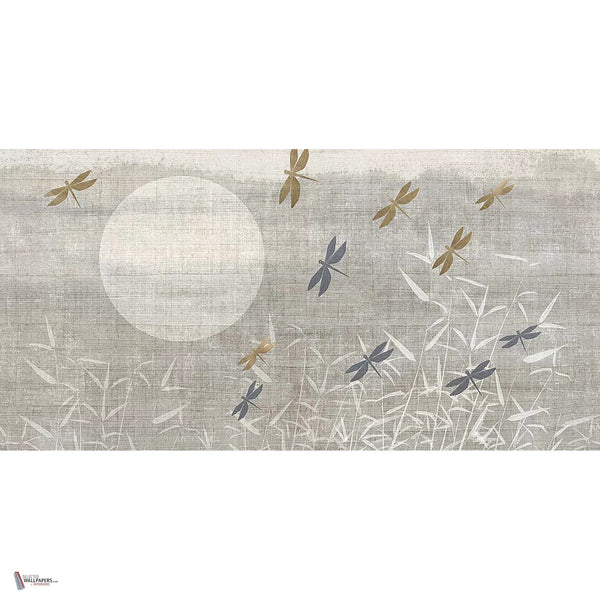 Yuki behang in Fog A van Tecnografica — volledig ontwerp