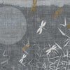 Yuki behang in Midnight A van Tecnografica — kleurstaal