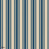 Tented Stripe behang in Extra Blue van Farrow & Ball