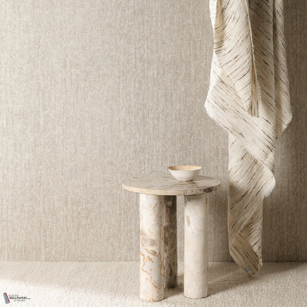 Tessura Papel Pintado sfeerbeeld in Ivory de Masureel