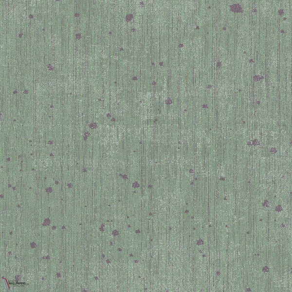 Cosmo papier peint en Aqua de Texam