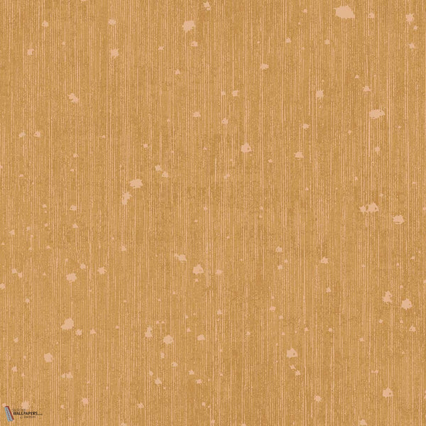 Cosmo papier peint en Caramel de Texam