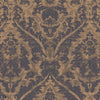 Fossil papier peint en Midnight de Texam