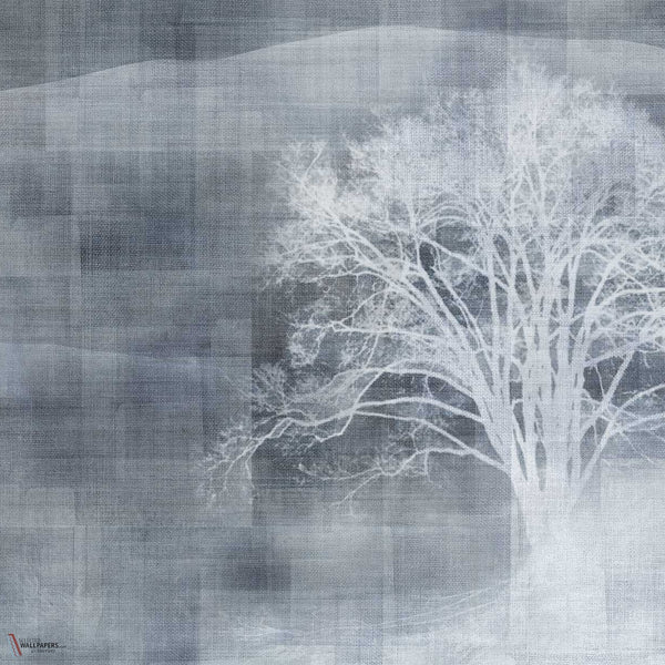 Mist papier peint en Ice Blue de Texam