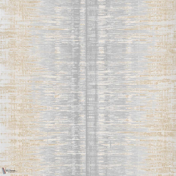 Particle papier peint en Beige de Texam