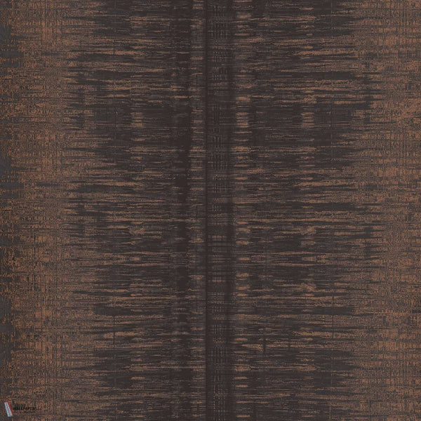 Particle papier peint en Brown de Texam