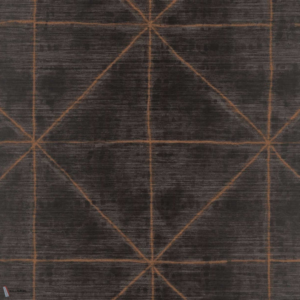 Quantum wallpaper in Anthracite by Texam