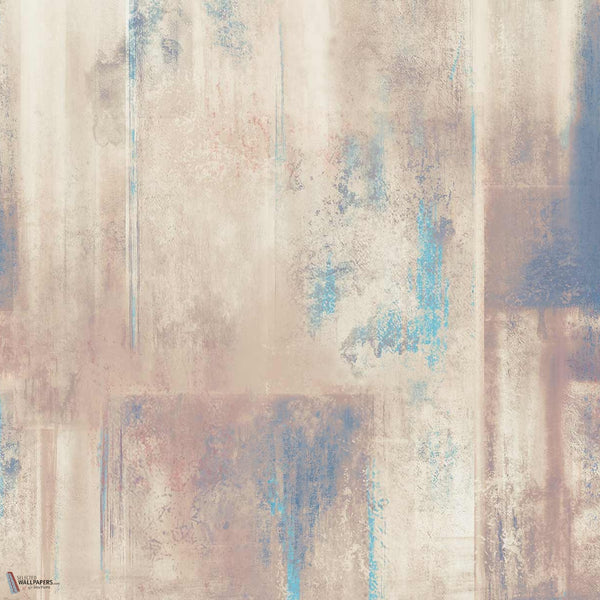Rusted Tapete in Rose von Texam