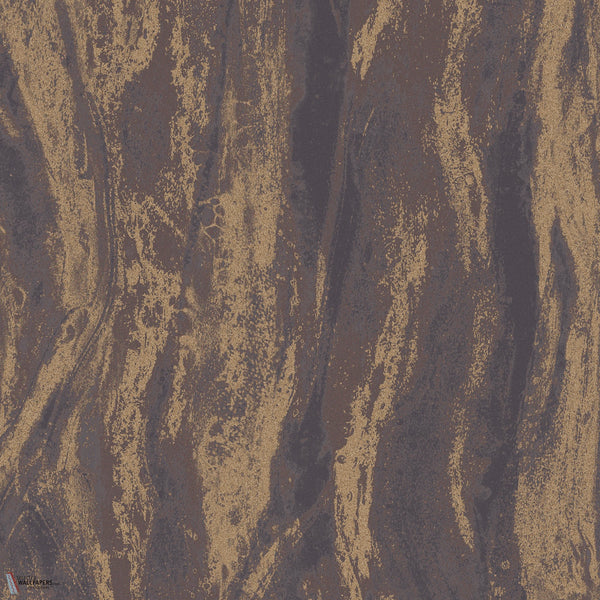 Shale papier peint en Midnight de Texam