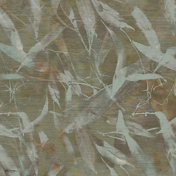 Shisen-Do papier peint en Green de Texam