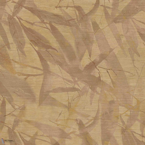 Shisen-Do papier peint en Mosterd de Texam