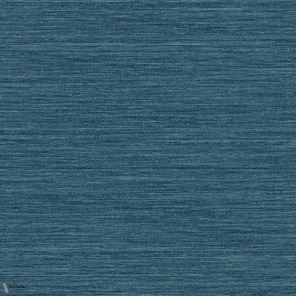 Sisal papier peint en Blue de Texam