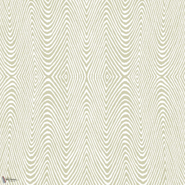Soundwave papel pintado en Vanilla Custard de Texam