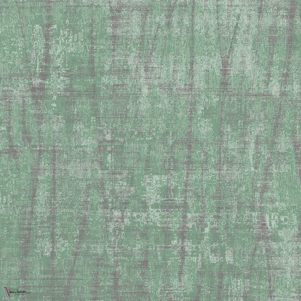 Spiga papier peint en Aqua de Texam
