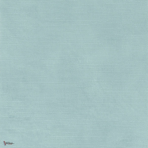 Lime wallpaper in Bleu 1 by Texdecor