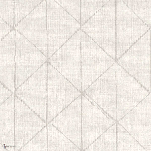 Lino behang in Naturel van Texdecor