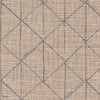 Lino behang in Taupe van Texdecor