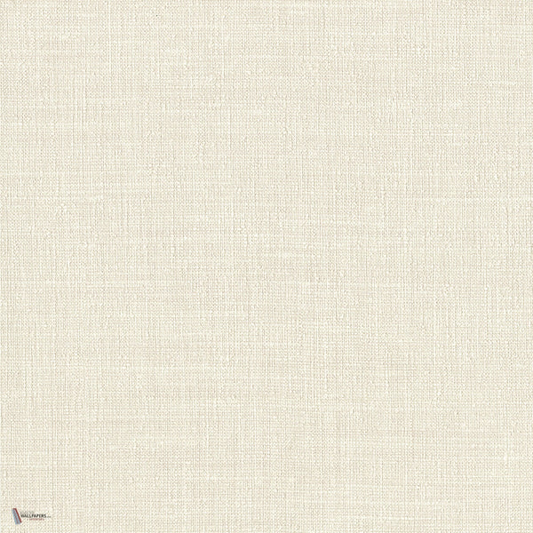 Lino wallpaper in Blanc 1 by Texdecor