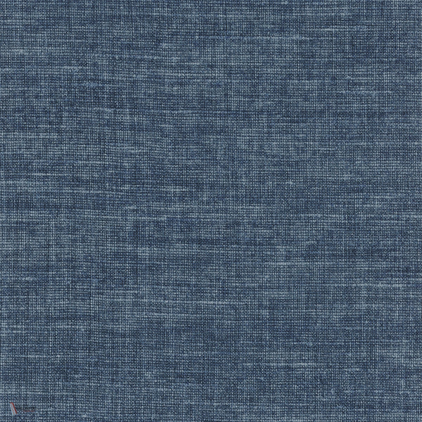 Lino behang in Bleu 4 van Texdecor