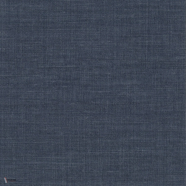 Lino wallpaper in Bleu 4 by Texdecor